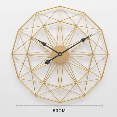 DECOR WISHES®  Home Decorative Modern wall clock decor Unique Design Large Metal  Wall Clock