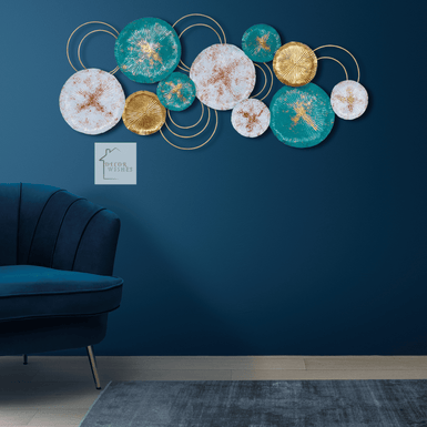 PLATES AND RINGS WALL ART