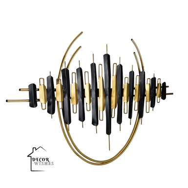 RING AND BARS WALLART