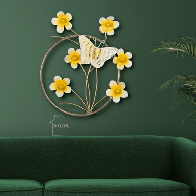 PLUMERIA FLOWER WALLART